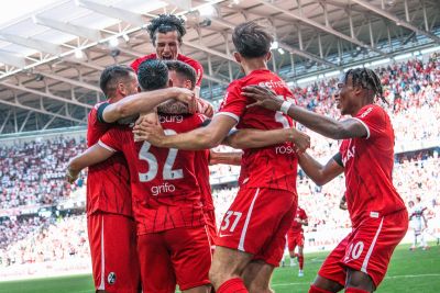 Fotos: Zum Liga-Auftakt:  SC Freiburg gewinnt das Baden-Derby im Auftaktspiel gegen VFB Stuttgart