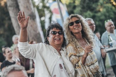 Reiner Kirsten sorgte für eine großartige Stimmung beim Open Air im Park in Bad Krozingen