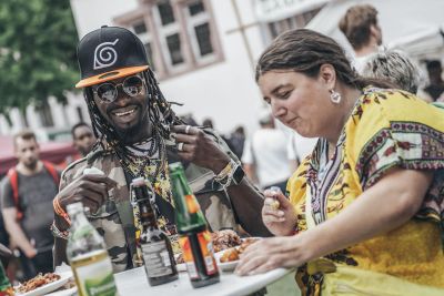 African Music Festival 2023 auf dem Schlossplatz in Emmendingen