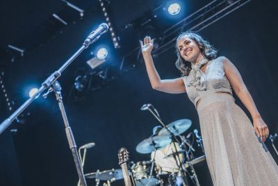 Katie Melua beim Zelt Festival in Freiburg