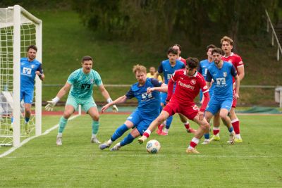 Der Bahlinger SC hat sich im Halbfinale des Landespokals Südbaden mit einem knappen 1:0-Sieg gegen den SC Lahr durchgesetzt