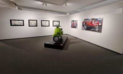 Enrico Ghinato & Vespa - "Bella Italia" in der Kunstgalerie Messmer