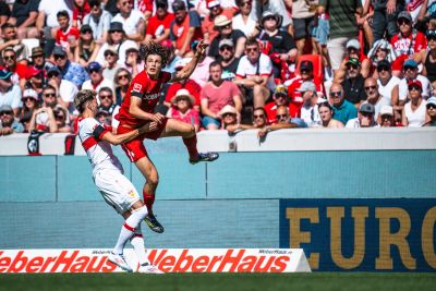 Fotos: Zum Liga-Auftakt:  SC Freiburg gewinnt das Baden-Derby im Auftaktspiel gegen VFB Stuttgart
