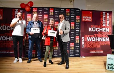 2.-4. Preis: Drei frei geplante Küchen der Firma Nolte im Wert von jeweils 5.000 Euro.