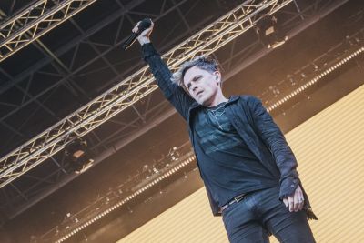 Michael Patrick Kelly begeisterte die Fans beim I Em Music in Emmendingen