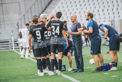 SC Freiburg - Bilder vom Doppeltest gegen Racing Straßburg