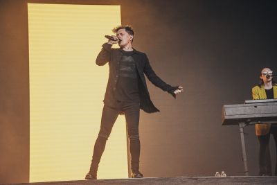 Michael Patrick Kelly begeisterte die Fans beim I Em Music in Emmendingen