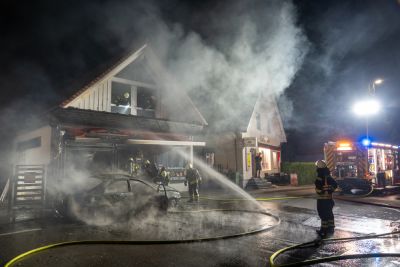 Fahrzeugbrand in Goldscheuer
