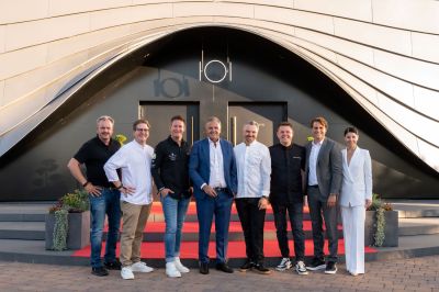 Michael Mack, Paul Stradner, Christian Kuchler, Roland Mack, Peter Hagen-Wiest, Stefan Heilemann, Thomas Mack und Katja Mack