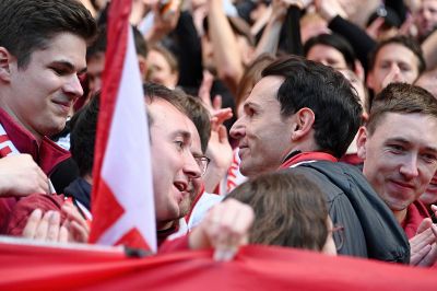Emotionaler Moment: Abschied von Nicolas Höfler
