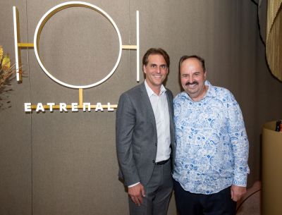 Thomas Mack, Gründer und CEO von Eatrenalin mit Johann Lafer