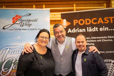 Silvia Kolb, Markus Knoll und Adrian Hoffmann