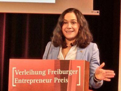 Laudatorin Nadyne Saint-Cast ( Landtagsabgeordnete)