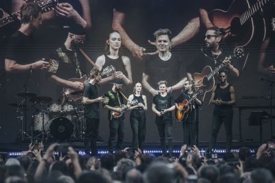 Michael Patrick Kelly begeisterte die Fans beim I Em Music in Emmendingen